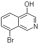 8-溴-4-异喹啉醇分子结构 (CAS 864738-31-8)