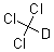 Chloroform molecular structure (CAS 865-49-6)