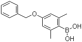 结构式 CAS# 865139-18-0, 2,6-二甲基-4-苄氧基苯硼酸