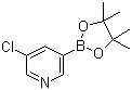 5-Chloropyridine-3-boronic acid pinacol ester molecular structure (CAS 865186-94-3)