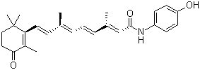 structure of CAS# 865536-65-8, 3-Keto fenretinide;4-Oxofenretinide; 4-Oxo-N-(4-hydroxyphenyl)retinamide
