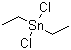 structure of CAS# 866-55-7, Dichlorodiethylstannane;Dichlorodiethyltin; Diethyldichlorostannane; Diethyldichlorotin; Diethylstannyl dichloride; Diethyltin dichloride