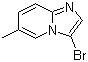 structure of CAS# 866135-71-9, 3-Bromo-6-methylimidazo[1,2-a]pyridine