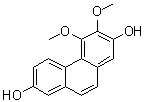 3,4-二甲氧基-2,7-菲二醇分子结构 (CAS 86630-46-8)