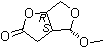 (3aS,4S,6aR)-Tetrahydro-4-methoxy-furo[3,4-b]furan-2(3H)-one molecular structure (CAS 866594-60-7)