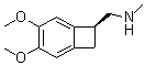 1-((7S)-3,4-Dimethoxybicyclo[4.2.0]octa-1,3,5-trien-7-yl)-N-methylmethanamine molecular structure (CAS 866783-12-2)