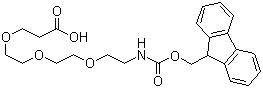 structure of CAS# 867062-95-1, N-Fmoc-12-amino-4,7,10-trioxadodecanoic acid