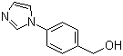 4-(1H-咪唑-1-基)苯甲醇分子结构 (CAS 86718-08-3)