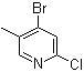 4-Bromo-2-chloro-5-methylpyridine molecular structure (CAS 867279-13-8)
