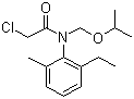 structure of CAS# 86763-47-5, Propisochlor;2-Chloro-N-(2-ethyl-6-methylphenyl)-N-(isopropoxymethyl)acetamide; Proponit