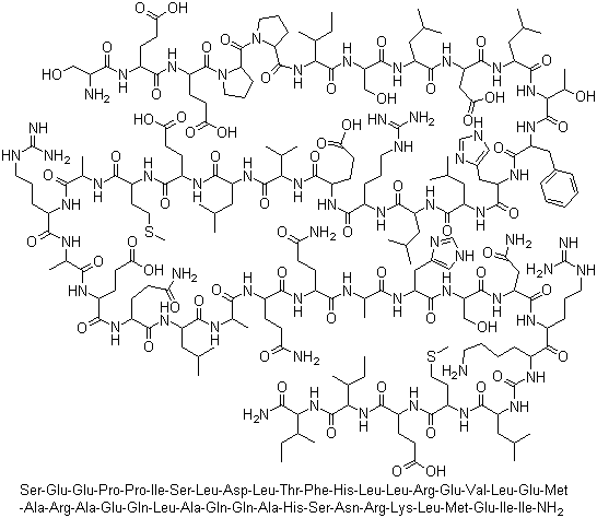 CRF (human and rat) molecular structure (CAS 86784-80-7)
