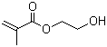 甲基丙烯酸羟乙酯分子结构 (CAS 868-77-9)