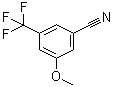 3-Methoxy-5-(trifluoromethyl)benzonitrile molecular structure (CAS 868167-61-7)