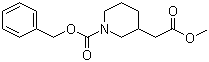 N-Cbz-3-piperidineacetic acid methyl ester molecular structure (CAS 86827-08-9)