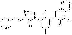 (alphaS)-alpha-Aminobenzenebutanoyl-L-leucyl-L-phenylalanine methyl ester molecular structure (CAS 868539-98-4)