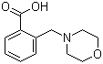 2-Morpholin-4-ylmethylbenzoic acid molecular structure (CAS 868543-19-5)
