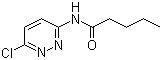 N-(6-Chloro-3-pyridazinyl)pentanamide molecular structure (CAS 868948-13-4)