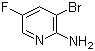 结构式 CAS# 869557-43-7, 2-氨基-3-溴-5-氟吡啶
