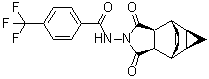 Tecovirimat molecular structure (CAS 869572-92-9)