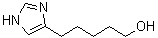1H-Imidazole-4-pentanol molecular structure (CAS 869842-13-7)