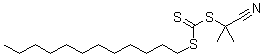 2-Cyano-2-propyl dodecyl trithiocarbonate molecular structure (CAS 870196-83-1)