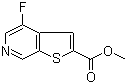 4-Fluorothieno[2,3-c]pyridine-2-carboxylic acid methyl ester molecular structure (CAS 870243-23-5)