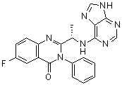 Acalisib molecular structure (CAS 870281-34-8)