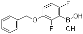 (3-Benzyloxy-2,6-difluorophenyl)boronic acid molecular structure (CAS 870718-07-3)