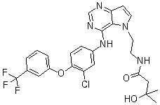 TAK 285 molecular structure (CAS 871026-44-7)