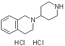 2-(Piperidin-4-yl)-1,2,3,4-tetrahydroisoquinoline dihydrochloride molecular structure (CAS 871113-10-9)