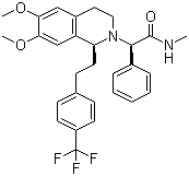 structure of CAS# 871224-64-5, Almorexant;3,4-Dihydro-6,7-dimethoxy-N-methyl-alpha-phenyl-1-[2-[4-(trifluoromethyl)phenyl]ethyl]-2(1H)-isoquinolineacetamide