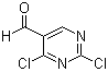 2,4-Dichloro-5-pyrimidinecarboxaldehyde molecular structure (CAS 871254-61-4)