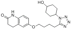 transhydroxycilostazol molecular structure (CAS 87153-04-6)