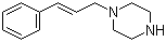 trans-1-Cinnamylpiperazine molecular structure (CAS 87179-40-6)