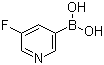 5-Fluoropyridin-3-ylboronic acid molecular structure (CAS 872041-86-6)