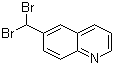 6-(Dibromomethyl)quinoline molecular structure (CAS 872264-38-5)