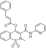 Cinnoxicam molecular structure (CAS 87234-24-0)