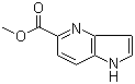 structure of CAS# 872355-63-0, 1H-Pyrrolo[3,2-b]pyridine-5-carboxylic acid methyl ester