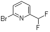 2-溴-6-(二氟甲基)吡啶分子结构 (CAS 872365-91-8)