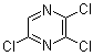 三氯吡嗪分子结构 (CAS 873-40-5)