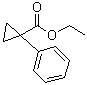 Ethyl 1-phenylcyclopropanecarboxylate molecular structure (CAS 87328-17-4)