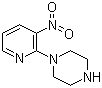 structure of CAS# 87394-48-7, 1-(3-Nitorpyridin-2-yl)piperazine
