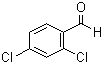 structure of CAS# 874-42-0, 2,4-Dichlorobenzaldehyde;2,4-DCAD; 2,4-Dichlorobenzaldehyde