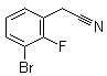 结构式 CAS# 874285-03-7, 3-溴-2-氟苯乙腈