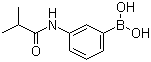 structure of CAS# 874459-76-4, 3-Isobutyrylaminophenylboronic acid;[3-[(2-Methyl-1-oxopropyl)amino]phenyl]boronic acid