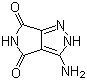 3-氨基吡咯并[3,4-c]吡唑-4,6(2H,5H)-二酮分子结构 (CAS 87465-68-7)