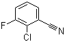2-Chloro-3-fluorobenzonitrile molecular structure (CAS 874781-08-5)