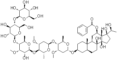 Tenacissoside J molecular structure (CAS 875057-87-7)