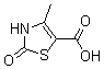 structure of CAS# 875237-46-0, 2,3-Dihydro-4-methyl-2-oxo-5-thiazolecarboxylic acid;2-Hydroxy-4-methyl-5-thiazolecarboxylic acid