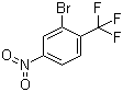 2-Bromo-4-nitro-1-(trifluoromethyl)benzene molecular structure (CAS 875238-74-7)
